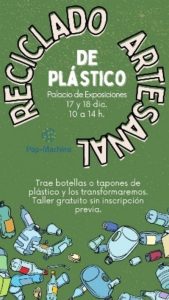 Reciclado artesanal de plástico